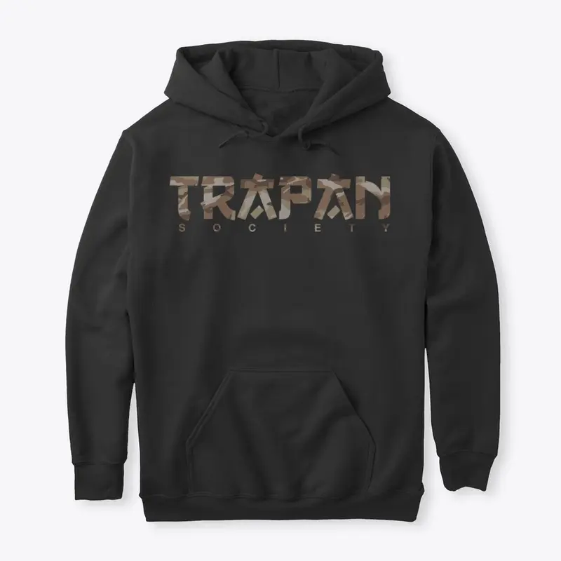 Trapan Society Logo w/ Desert Camo