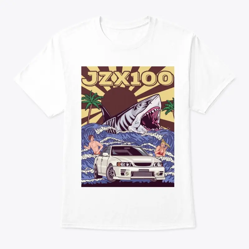 JZX100 The Great White Shark (WHITE)